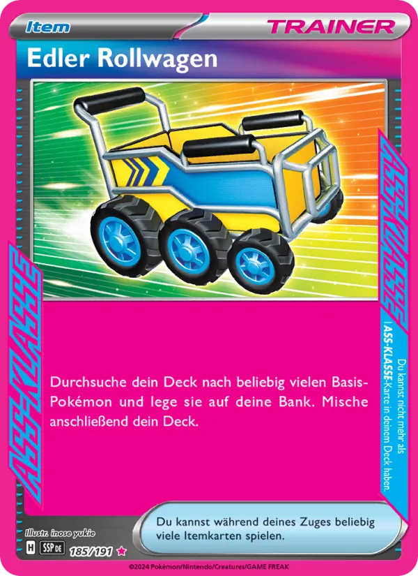 Edler Rollwagen, Stürmische Funken 185