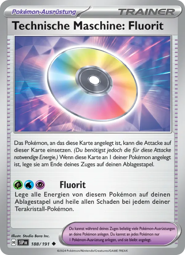 Technische Maschine: Fluorit, Stürmische Funken 188