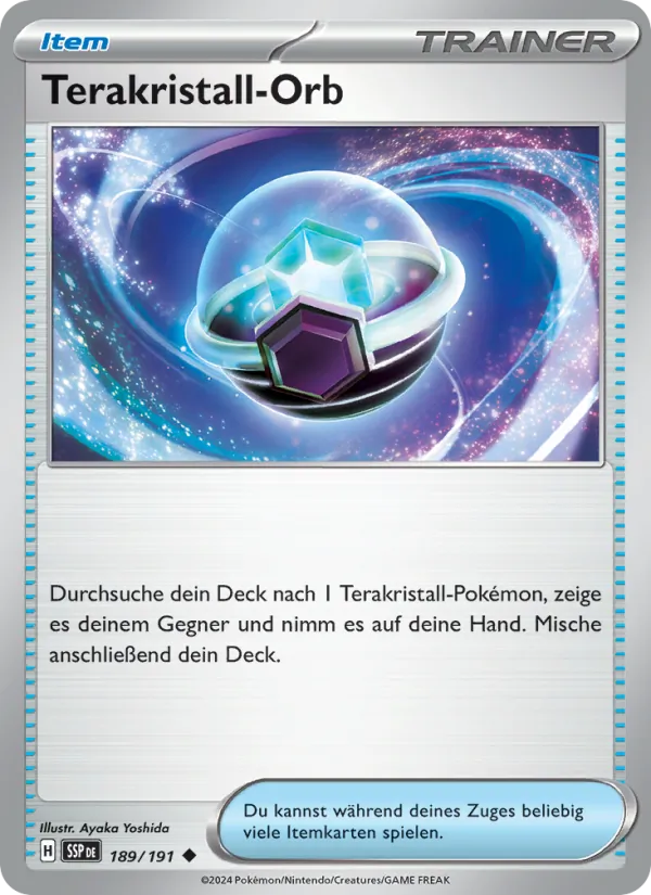 Terakristall-Orb, Stürmische Funken 189