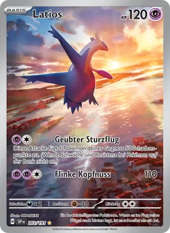 Latios, Stürmische Funken 203