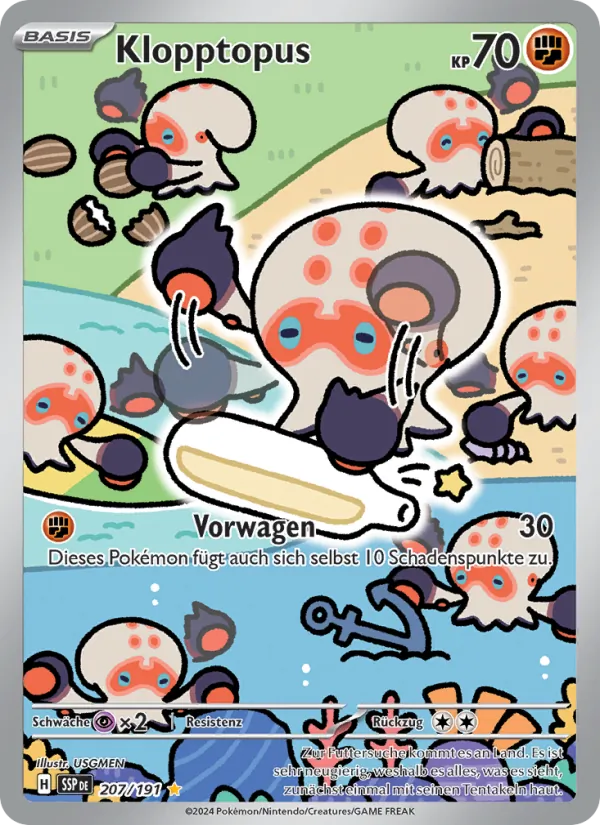 Klopptopus, Stürmische Funken 207