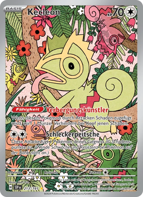 Kecleon, Stürmische Funken 213