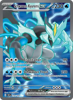 Schwarzes Kyurem-ex, Stürmische Funken 218