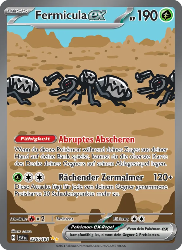 Fermicula-ex, Stürmische Funken 236