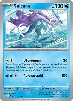 Suicune, Prismatische Entwicklungen 024