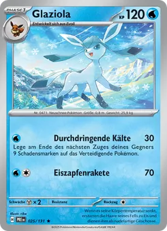 Glaziola, Prismatische Entwicklungen 025