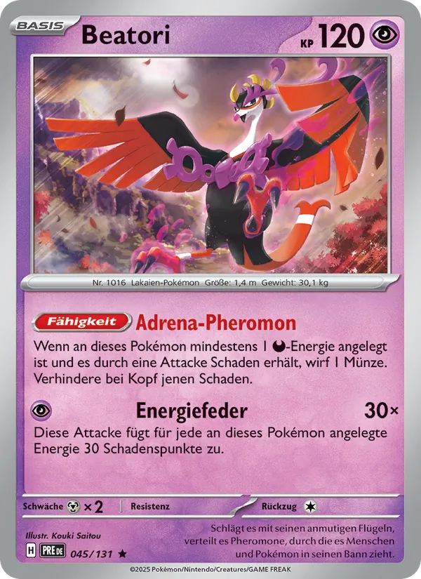 Beatori, Prismatische Entwicklungen 045