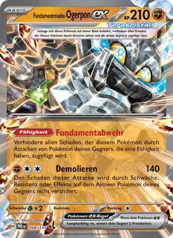 Fundamentmaske-Ogerpon-ex, Prismatische Entwicklungen 058