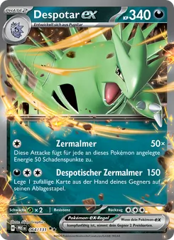 Despotar-ex, Prismatische Entwicklungen 064