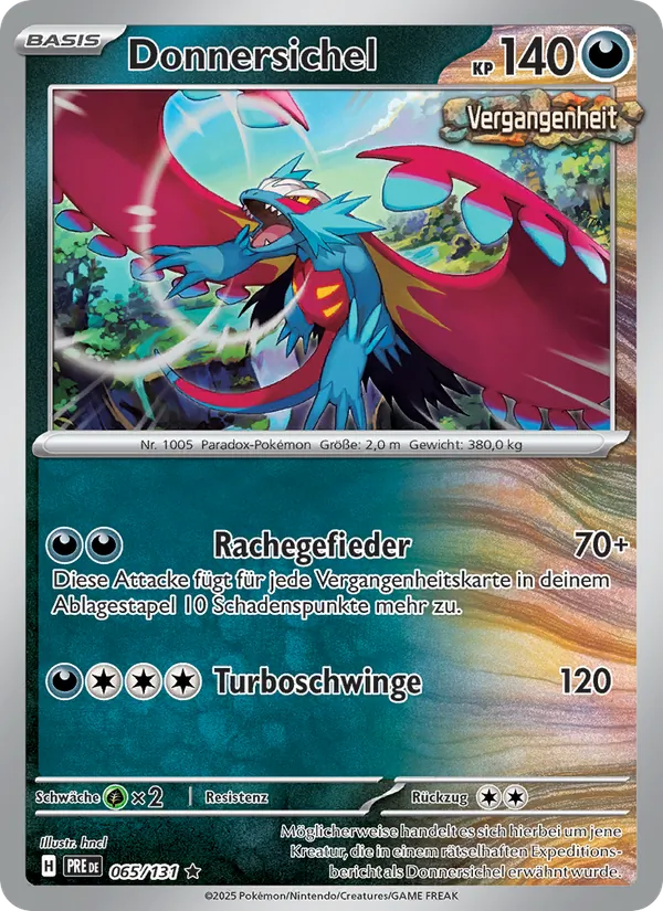 Donnersichel, Prismatische Entwicklungen 065