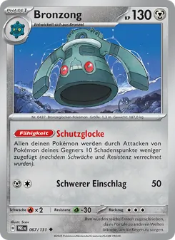 Bronzong, Prismatische Entwicklungen 067