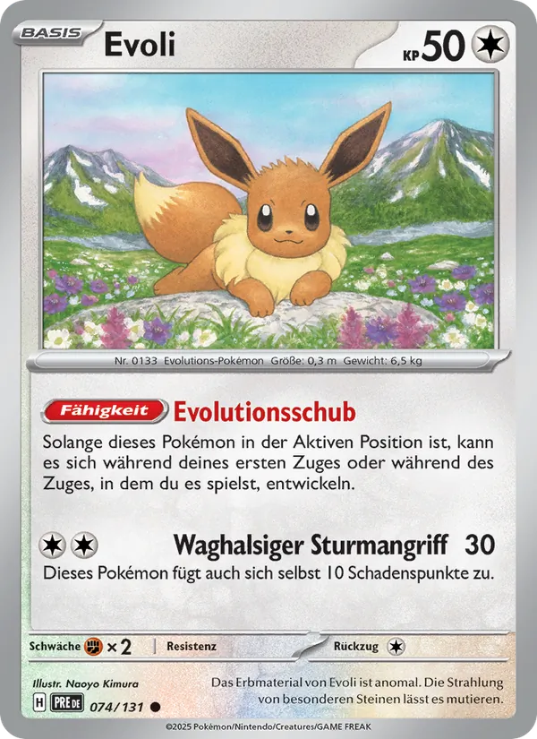 Evoli, Prismatische Entwicklungen 074