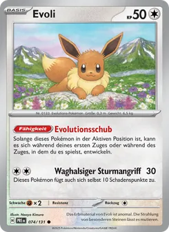 Evoli, Prismatische Entwicklungen 074