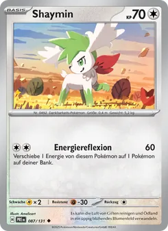 Shaymin, Prismatische Entwicklungen 087