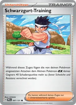 Schwarzgurt-Training, Prismatische Entwicklungen 097