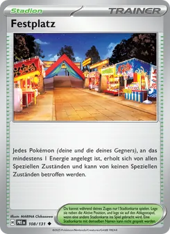 Festplatz, Prismatische Entwicklungen 108