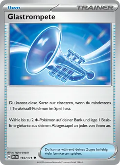 Glastrompete, Prismatische Entwicklungen 110