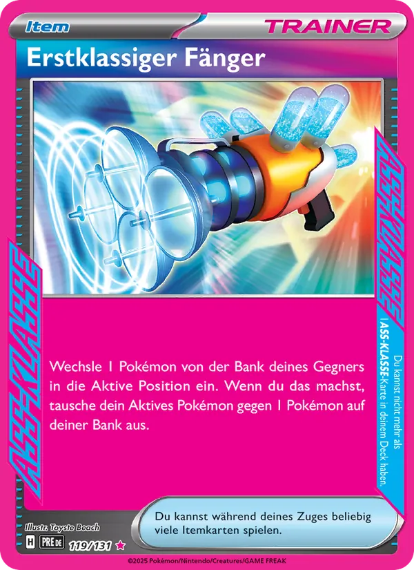Erstklassiger Fänger, Prismatische Entwicklungen 119
