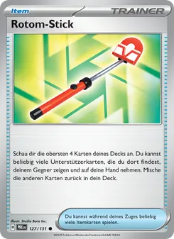 Rotom-Stick, Prismatische Entwicklungen 127