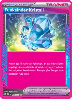 Funkelnder Kristall, Prismatische Entwicklungen 129