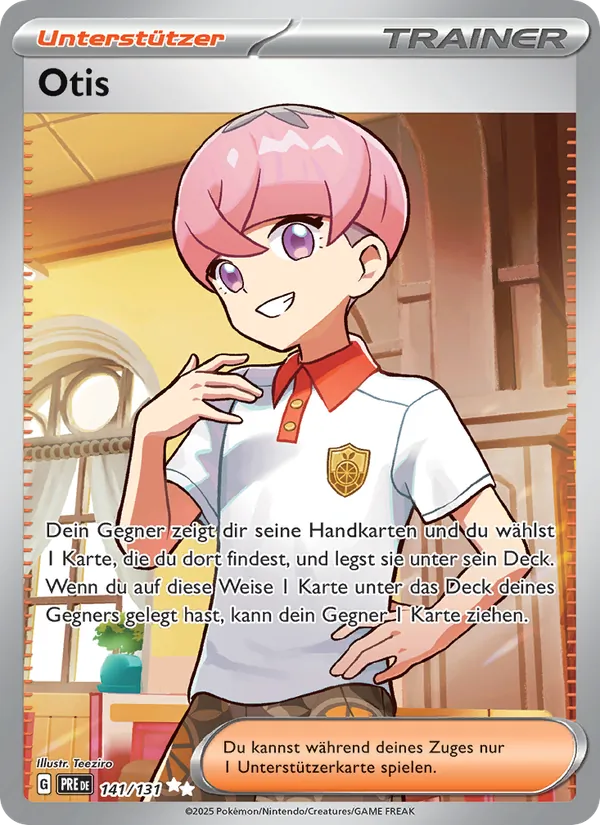 Otis, Prismatische Entwicklungen 141