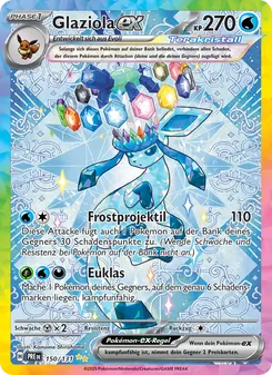 Glaziola-ex, Prismatische Entwicklungen 150