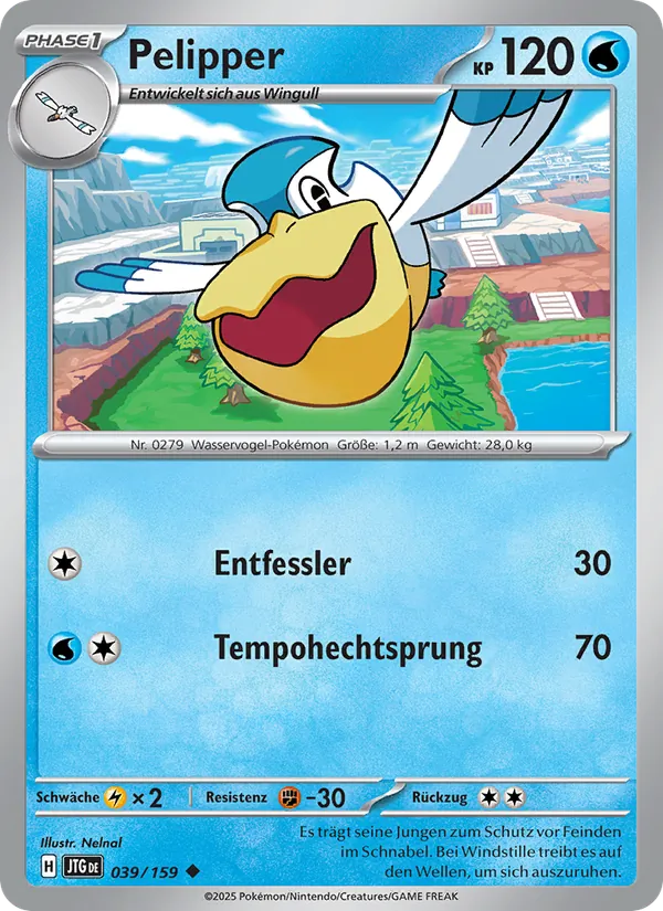 Pelipper, Reisegefährten 039