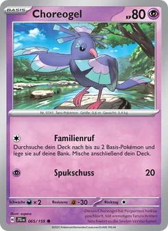 Choreogel, Reisegefährten 065