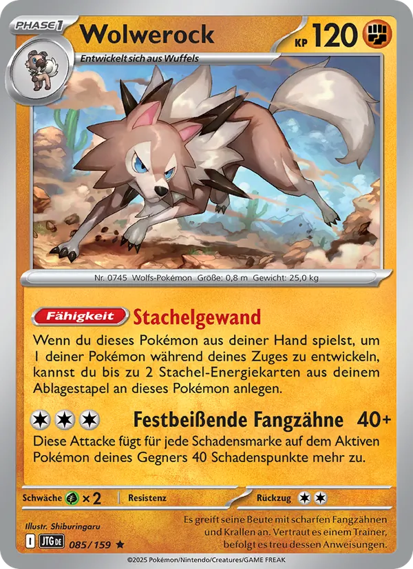 Wolwerock, Reisegefährten 085