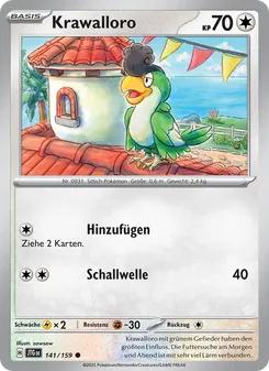 Krawalloro, Reisegefährten 141