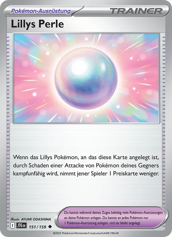 Lillys Perle, Reisegefährten 151