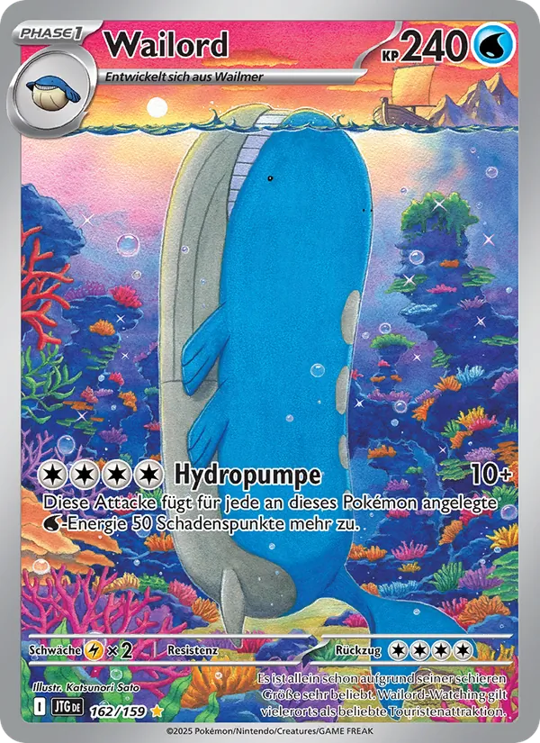 Wailord, Reisegefährten 162
