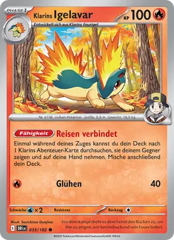Klarins Igelavar, Ewige Rivalen 033