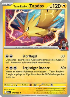 Team Rockets Zapdos, Ewige Rivalen 070