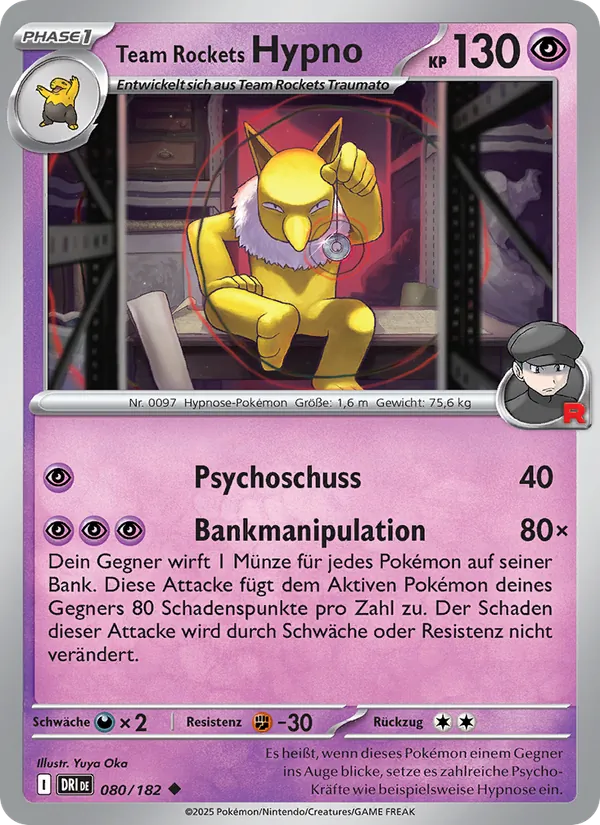 Team Rockets Hypno, Ewige Rivalen 080