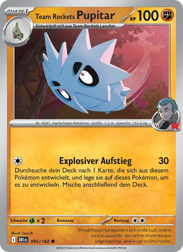 Team Rockets Pupitar, Ewige Rivalen 095