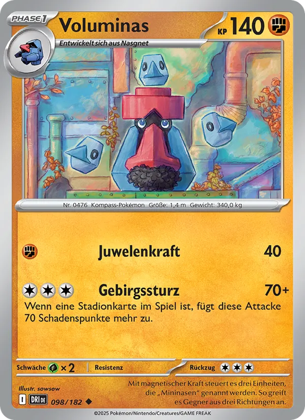 Voluminas, Ewige Rivalen 098