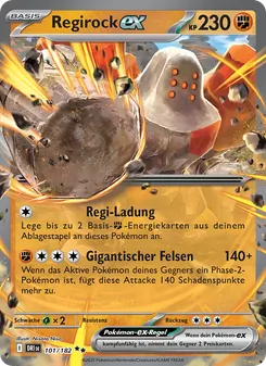 Regirock-ex, Ewige Rivalen 101