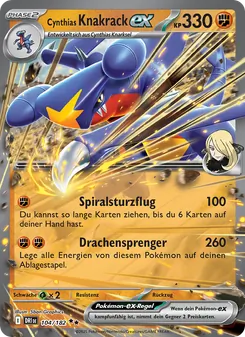 Cynthias Knakrack-ex, Ewige Rivalen 104