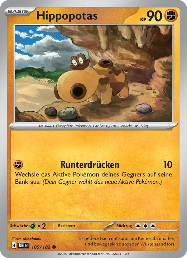Hippopotas, Ewige Rivalen 105