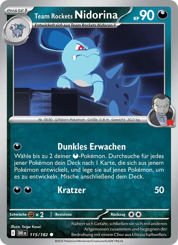 Team Rockets Nidorina, Ewige Rivalen 115
