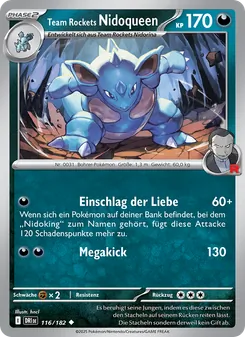 Team Rockets Nidoqueen, Ewige Rivalen 116