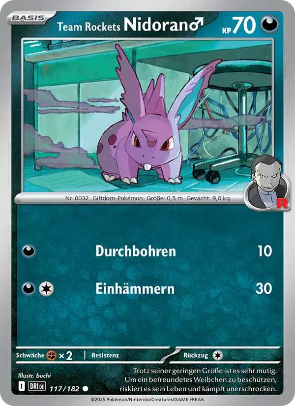 Team Rockets Nidoran♂, Ewige Rivalen 117