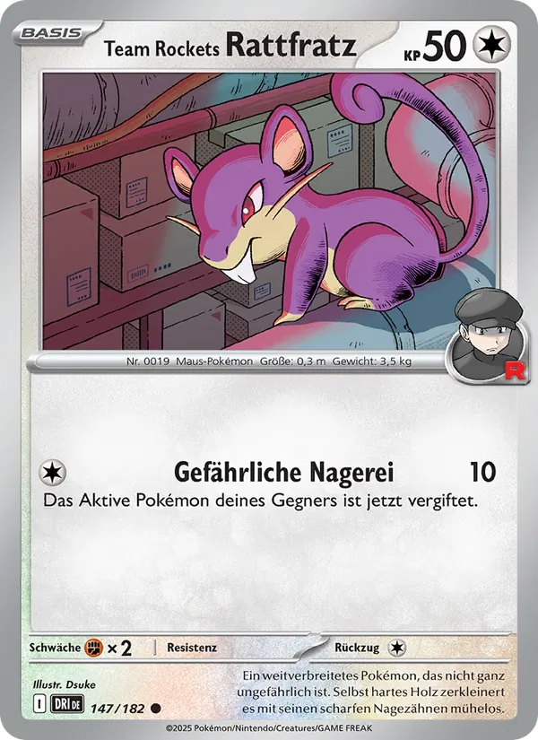 Team Rockets Rattfratz, Ewige Rivalen 147