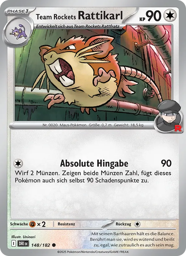 Team Rockets Rattikarl, Ewige Rivalen 148
