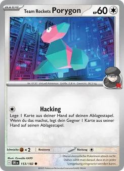 Team Rockets Porygon, Ewige Rivalen 153