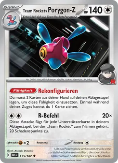 Team Rockets Porygon-Z, Ewige Rivalen 155