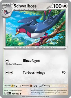 Schwalboss, Ewige Rivalen 157
