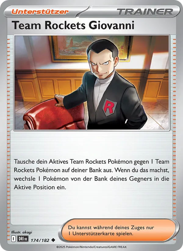 Team Rockets Giovanni, Ewige Rivalen 174