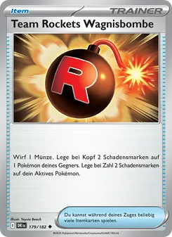 Team Rockets Wagnisbombe, Ewige Rivalen 179